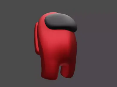 Among as model character Free 3D model