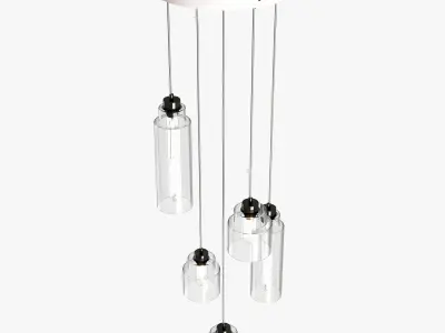 Rothschild Bickers Empire Pendant clusters 3D model