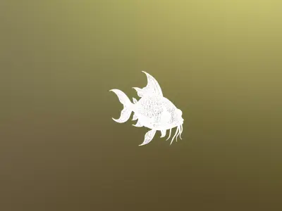 Low Poly Stylized Emerald Deep-Gazer - PBR Low-poly 3D model