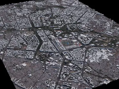 Tashkent - Uzbekistan 3D model
