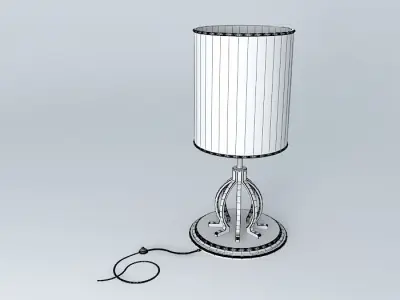 Architectural table lamp Free 3D model