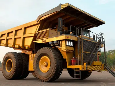  Mining Dump Truck PBR 