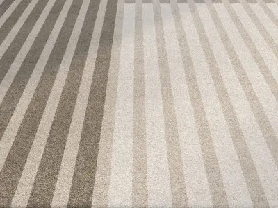 Geometric Modern Rug 3D model