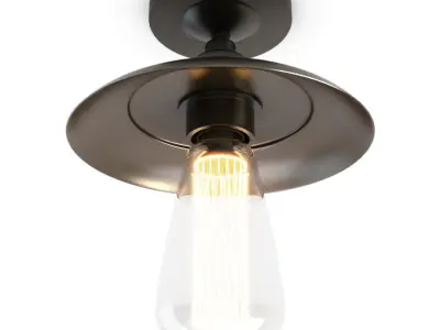Industrial Pendant Lamps Reznor Mullan 3D model
