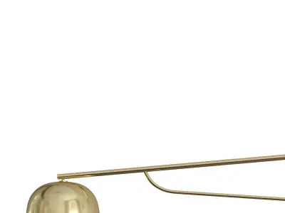 Grant Long Wall Lamp 3D model