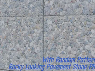Rocky Looking Pavement Stone Texture
