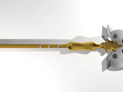 Battle Axe - Sagaris 3D model