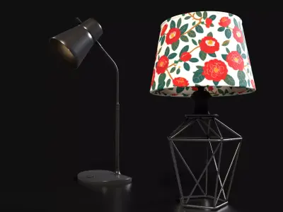 lights Low-poly 3D model