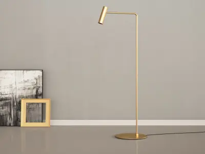 Heron Floor Light Free 3D model