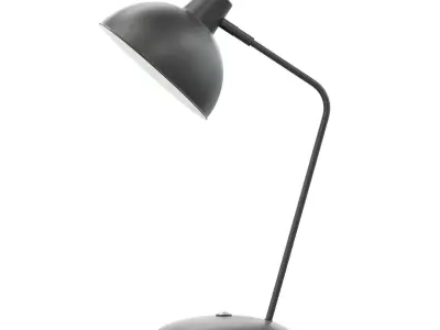 Black Desk Lamp 3D Model 3D model