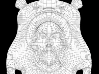 Pendant Low-poly 3D model