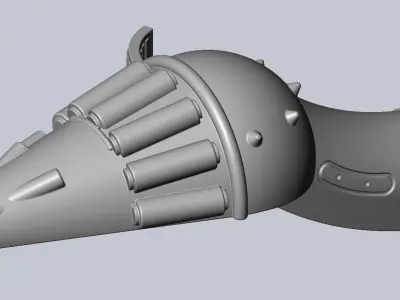 Predator 2 Netgun Printable Model 3D print model