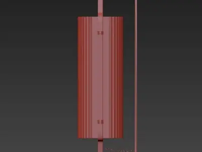 Simply perfect Italian sconce circa 3D model