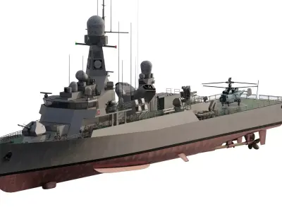 ADVANCED CORVETTE 3D model