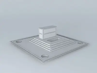 Beautiful 39 Cafe 3D model