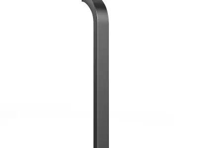 Modern Exterior Standing Lamp 3D Model 3D model