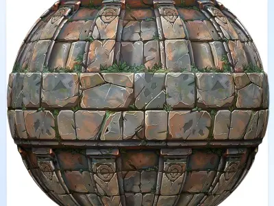 Stylized Wall Seamless Texture Texture