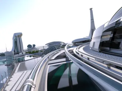 The City of The Future 5 3D model