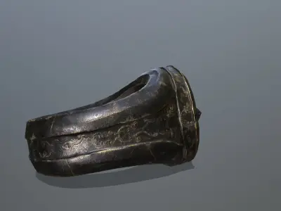 Power Ring Low-poly 3D model