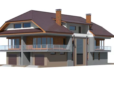 cottage 012 3D model