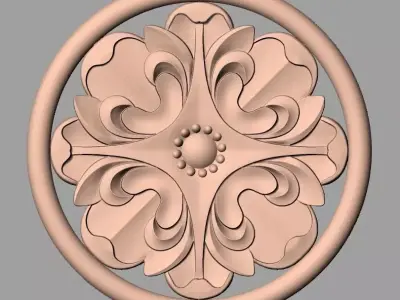 3D carved model furniture 3D design used for artcam aspire E816 3D model