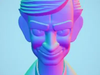 Psycho Norman Bates 3D print model