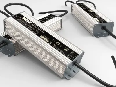 LED Driver Emerson MSP-T1A70IC88V0-150S - H03 Model - 150W Free 3D model