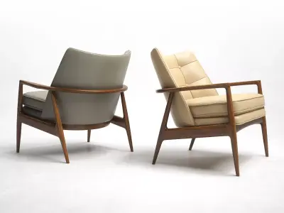 Draper Lounge Chair 3D model