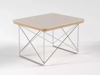 LTR eames side table 3D model