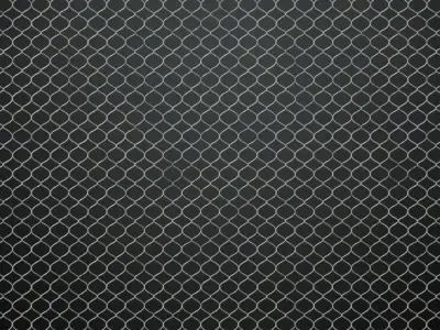 Fine Interwoven Wire Chain Link Mesh PBR SEAMLESS Texture
