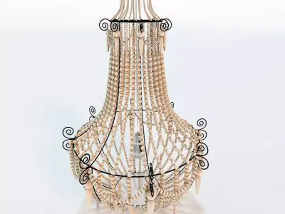 The Mud Chandelier 3D model