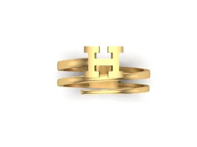 Jewelry ring 464 3D print model
