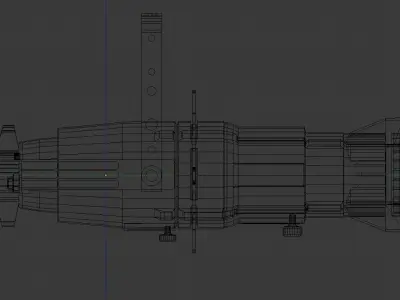 Source 4 Theatre Light - Game-Ready  Low-poly 3D model