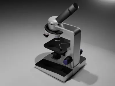 3D Microscope Model 3D model