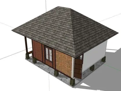 Creative Design-Holiday Cabin-062 3D model