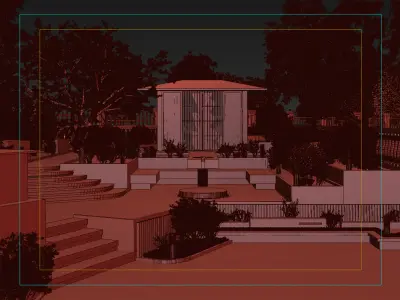 Villa Garden 3D model