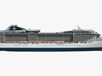  Cruise Ship MSC Preziosa 