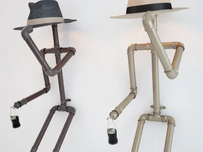 Flor lamps Stilaga 3D model