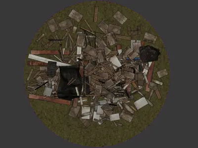Building Debris 3D model