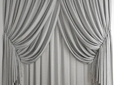 curtain 454 3D model