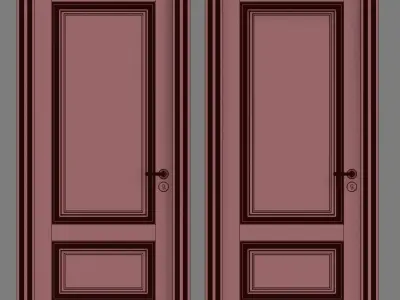 DOORSDOORS door with two doors 3D model