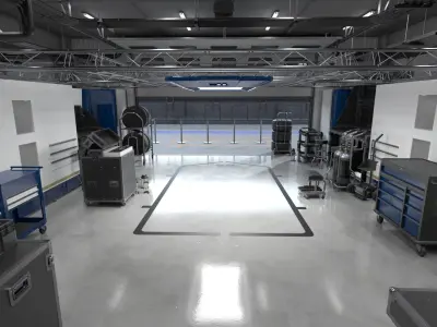  Racing Team Garage 2 Equipped 