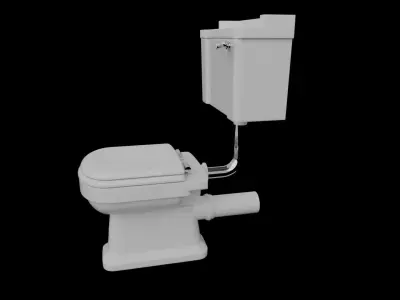 Bathroom Toilet 3D model