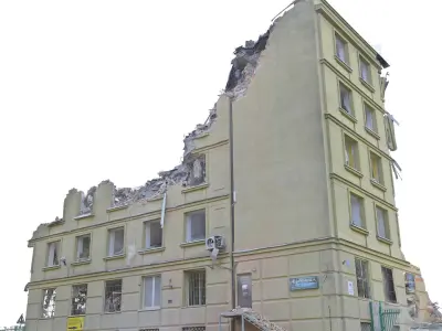  Demolished Building Ultra HD 16K 