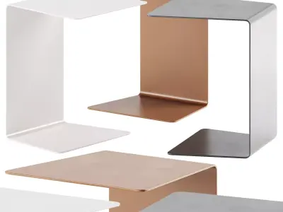 Ditre Italia Side Table LOMAN 3D model