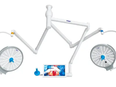 Drager Polaris 600 Surgical Lights 3D Model 3D model