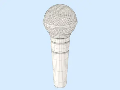 Microphone Free 3D model