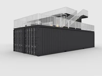 Container House 3 3D model