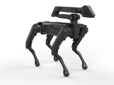 Boston Dynamics Spot Handle Black 3D model