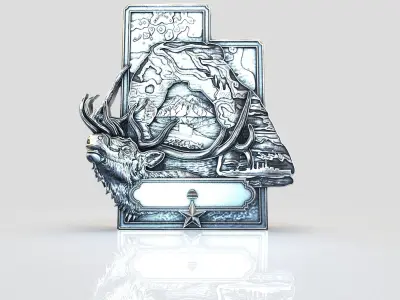 3D Appliques 3D print model